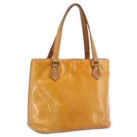Borsa LOUIS VUITTON Monogram Vernis Houston Marshmallow Pink M91302 Auth bs37029