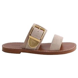 Sandali Chloé in camoscio grigi