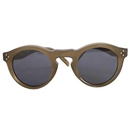 Céline Sonnenbrille khaki aus Kunststoff