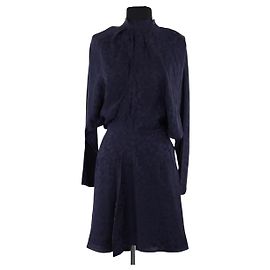 Zadig & Voltaire Kleid aus Seide Marineblau