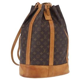 LOUIS VUITTON Monogram Randonnee GM Shoulder Bag M42244 LV Auth ka5991