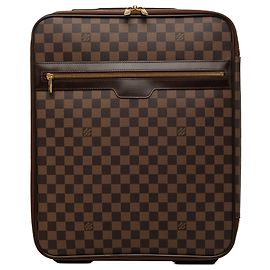 Louis Vuitton Damier Ebene Pegase 45 Reisetasche Braun