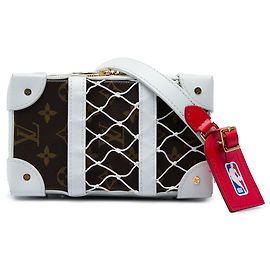 Louis Vuitton NBA Monogram Soft Trunk Handytasche Braun