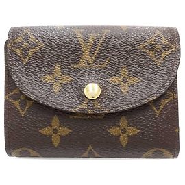 Portafogli piccoli Louis Vuitton Monogram Helene Marrone