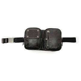 Gucci Hysteria Gürteltasche aus schwarzem Leder