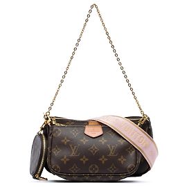 Louis Vuitton Monogram Multi Pochette Accessoires Satchel Braun