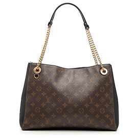Borsa Tote Louis Vuitton Monogram Surene MM Marrone