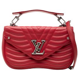 Louis Vuitton New Wave Chain Bag MM Satchel Rot
