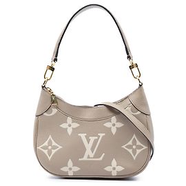 Bolso Bagatelle Satchel bicolor Monogram Empreinte Louis Vuitton marrón