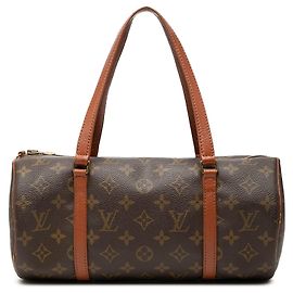 Borsa a mano Louis Vuitton Monogram Papillon 30 Marrone