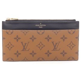 Carteira Slim Purse Monogram Reverse Louis Vuitton