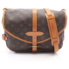 Borsa a tracolla Louis Vuitton Saumur 30 Monogram