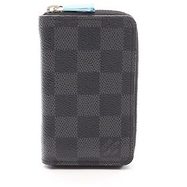 Louis Vuitton Zippy Coin Purse Damier Graphite Geldbörse