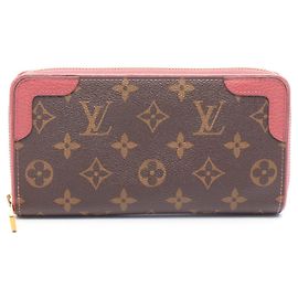 Louis Vuitton Zippy Wallet Retiro Monogram Rose Bruyère