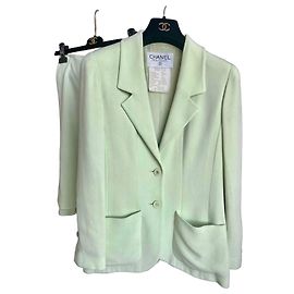 Tailleur Chanel Verde Chiaro