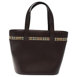 Cuero Burberry Nova check