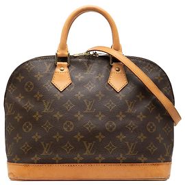 Bolso de mano Louis Vuitton Monogram Alma PM Marrón