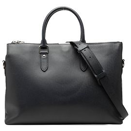 Borsa da lavoro Louis Vuitton Taiga Anton Soft Briefcase Blu