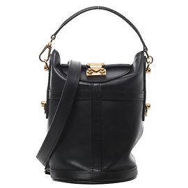 Borsa a mano 2Way Louis Vuitton Duffle PM in pelle nera