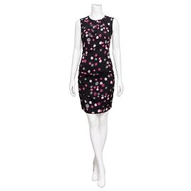 Diane von Furstenberg Tulipan Kleid aus Seide mit Polka Dots und Raffung