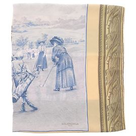 Balenciaga Foulard con stampa pittura