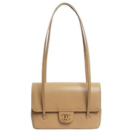 Chanel Borsa Coco Flap Preppy 2026 Beige