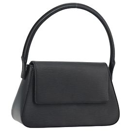 LOUIS VUITTON Epi Mini Looping Shoulder Bag SPO Black LV