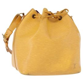 LOUIS VUITTON Epi Petit Noe Shoulder Bag Tassili Yellow M44109 LV