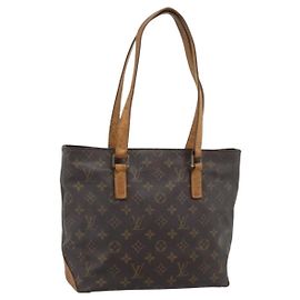 LOUIS VUITTON Monogram Cabas Piano Tote Bag M51148 LV