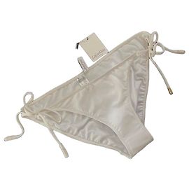 Slip bikini bianco Calvin Klein