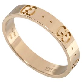 Anello Fascia ICON Gucci in Oro Rosa 18K