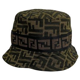 Fendi Brown Zucca Bucket Hat