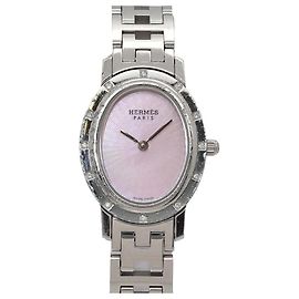 Hermès Reloj para mujer Hermes Clipper Nacre Oval CO1 230