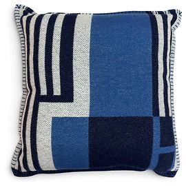 Hermès Cuscino in jacquard di lana merino Hermes Itark