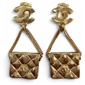 Orecchini a clip Chanel Vintage 02P Gold