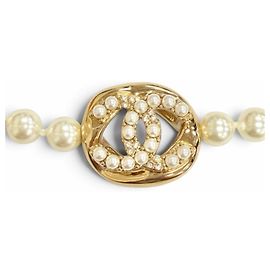 Chanel Coco Mark Perlen-Choker Halskette