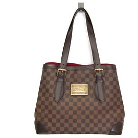 Bolso de hombro Louis Vuitton Damier Hampstead MM