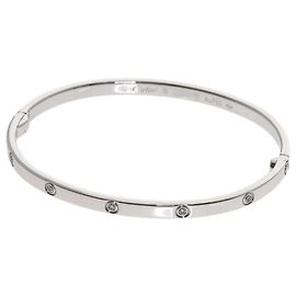 Bracciale Cartier Love in oro bianco 18K