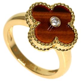 Anillo Van Cleef & Arpels Vintage Alhambra Ojo de Tigre