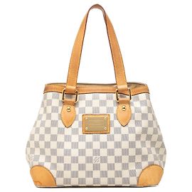 Louis Vuitton White Damier Azur Hampstead PM