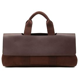 Hermès Brown Toile and Swift Valparaiso Long MM