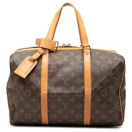 Louis Vuitton Brown Monogram Sac Souple 35