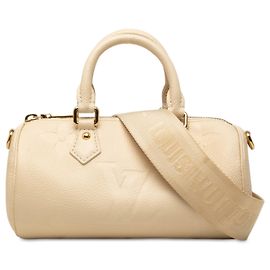 Louis Vuitton Brown Monogram Empreinte Giant Papillon BB