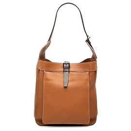 Hermès Brown Clemence Marwari PM