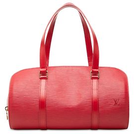 Louis Vuitton Red Epi Soufflot