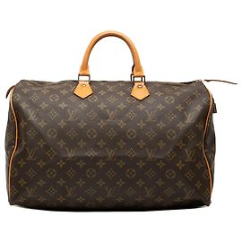 Louis Vuitton Brown Monogram Speedy 40