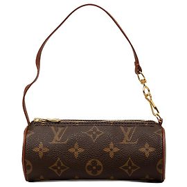 Louis Vuitton Brown Monogram Papillon Pochette