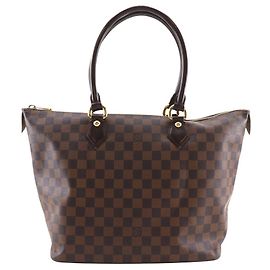 Louis Vuitton Brown Damier Ebene Saleya MM