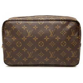 Louis Vuitton Brown Monogram Trousse Toilette 28