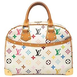 Louis Vuitton White Monogram Multicolore Trouville